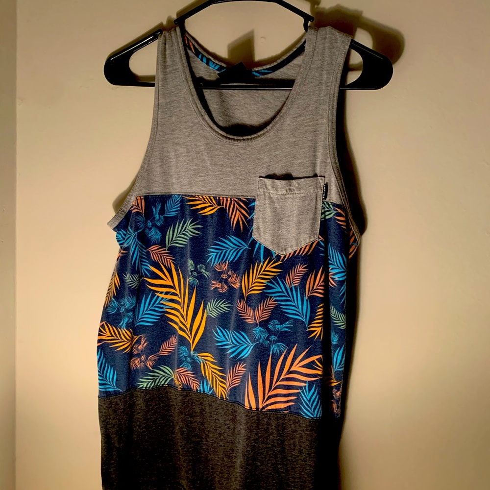 Men’s DGK floral tank top